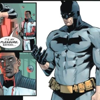 Batman wants to keep his robotic hand secret in this preview from Batman #136