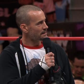 CM Punk appears on AEW Collision