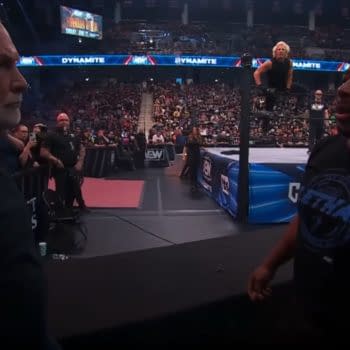 Papa Brisco confronts Jay Lethal as Mark Briscoe faces Jeff Jarrett in a Concession Stand Brawl on AEW Dynamite