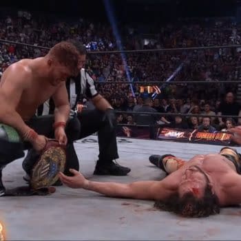 Will Ospreay is victorious over Kenny Omega at AEW x NJPW Forbidden Door