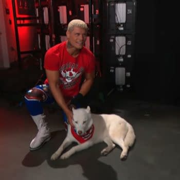 Pharaoh appears on WWE Raw, accompanied by Cody Rhodes