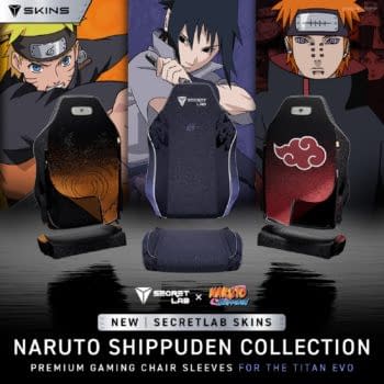 Secretlab Announces New Naruto Shippuden Collection Skins