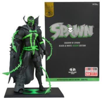 McFarlane Toys Debuts Exclusive 3,000 Piece Shadow of Spawn Figure 