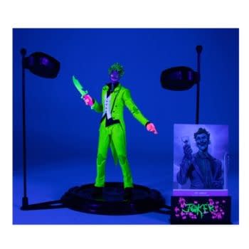 McFarlane Unveiled 3,000 Piece Black Light The Joker DC Comics Figure