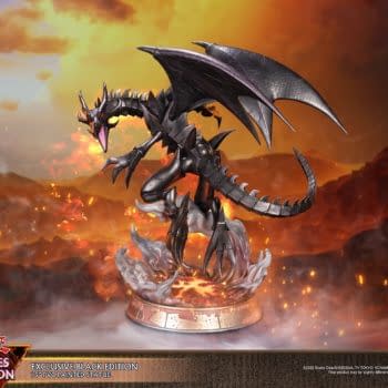 First 4 Figures Summons Yu-Gi-Oh’s Red Eyes B. Dragon in Attack Position 