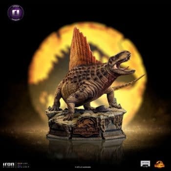 Iron Studios Debuts 1/10 Jurassic World: Dominion Dimetrodon Statue 