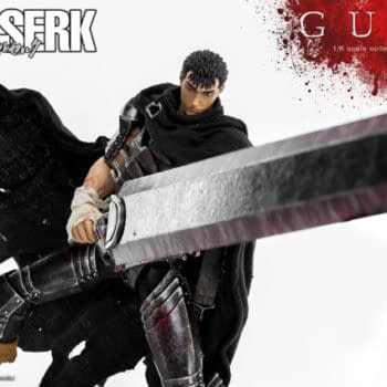 New BERSERK Guts Figure Revealed by threezero with Black Swordsman