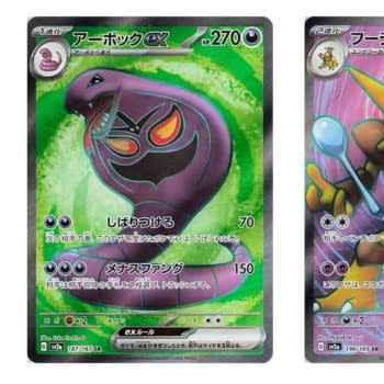 Pokémon TCG Reveals Pokémon Card 151: Alakazam & Arbok