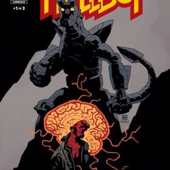 Giant Robot Hellboy