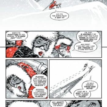 Interior preview page from Harley Quinn Black + White + Redder #1