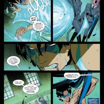 Interior preview page from Knight Terrors: Nightwing #1