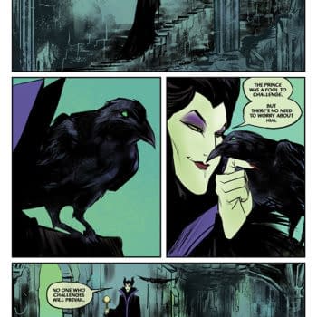 Interior preview page from Disney Villains: Maleficent #3