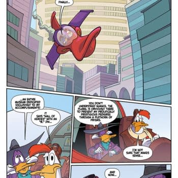 Interior preview page from Darkwing Duck #7