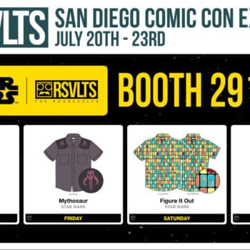 RSVLTS Brings Some Heat to SDCC 2023 with Con Exclusive Shirts 