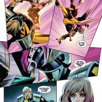 Interior preview page from Power Rangers Unlimited: Hyperforce #1