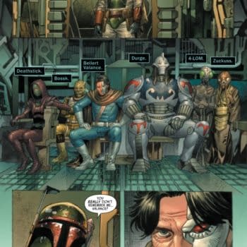 Interior preview page from STAR WARS: BOUNTY HUNTERS #36 MARCO CHECCHETTO COVER