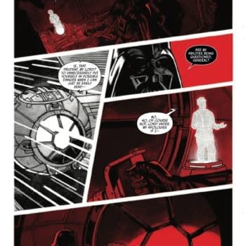 Interior preview page from STAR WARS: DARTH VADER - BLACK WHITE AND RED #4 TAURIN CLARKE COVER