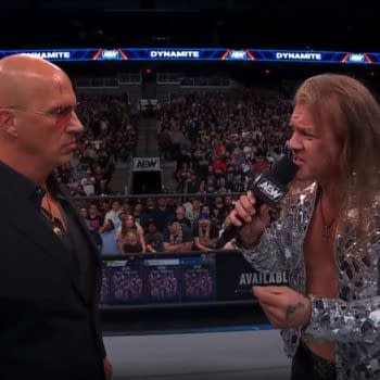 Chris Jericho considers a proposal from Don Callis on AEW Dynamite