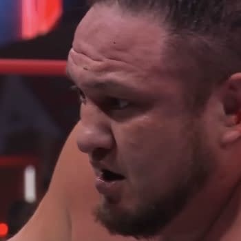 Samoa Joe appears on AEW Collision