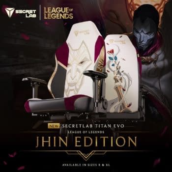 Secretlab Announces League Of Legends Jhin Edition Gaming Chair