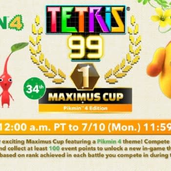 Pikmin 4 Takes Center Stage As The Latest Tetris 99 Maximus Cup