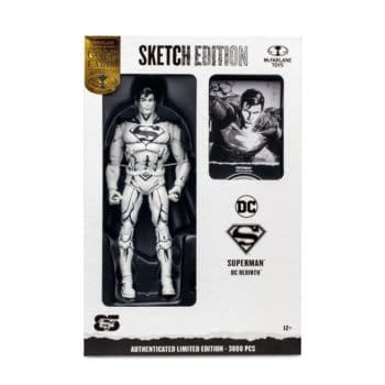 McFarlane Toys Unveils 3,000 Pieces Sketch Edition Superman Figure 