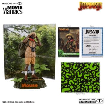 McFarlane Toys Enters the Jungle with New Jumanji Movie Maniacs