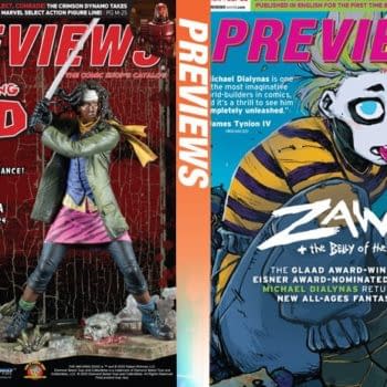 Michael Dialynas's Zawa & Michonne On Next Diamond Previews Covers