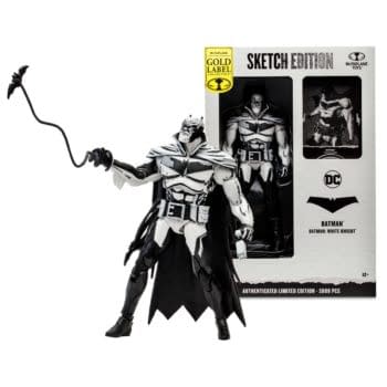 Batman: White Knight Sketch Edition Figure Revealed by McFarlane 