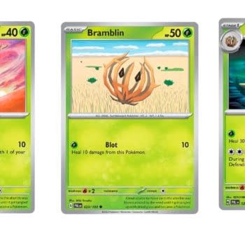 The Cards of Pokémon TCG: Paldea Evolved Part 5: Bramblin Line