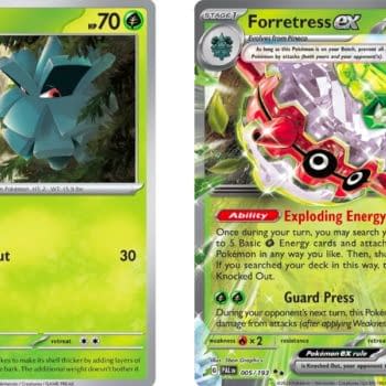 The Cards of Pokémon TCG: Paldea Evolved Part 1: Tera Forretress ex