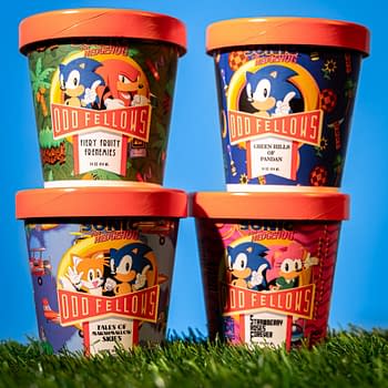 SEGA &#038 OddFellows Ice Cream Collab On Sonic The Hedgehog Flavors