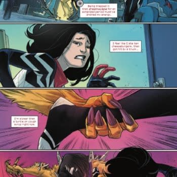 Interior preview page from SILK #4 DAVE JOHNSON COVER