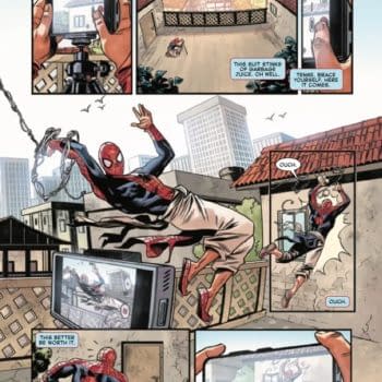 Interior preview page from SPIDER-MAN INDIA #3 ADAM KUBERT COVER