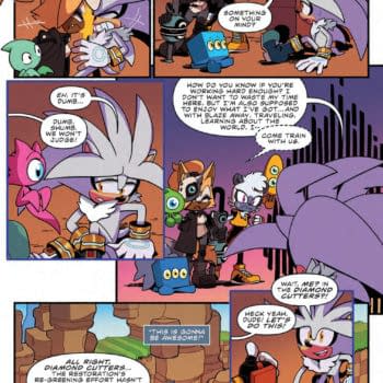 Sonic the Hedgehog #63 Preview: Silver, The Ultimate Third Wheel