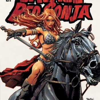 Cover image for SAVAGE RED SONJA #1 CVR A PANOSIAN