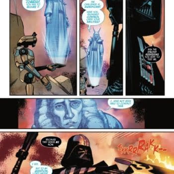 Interior preview page from STAR WARS: DARTH VADER #37 LEINIL YU COVER