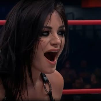 Saraya is victorious on AEW Rampage