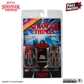 Enter the Upside Down with McFarlane’s Stranger Things Page Punchers 