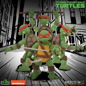 Mezco Toyz Debuts New Teenage Mutant Ninja Turtles 5 Points Set 