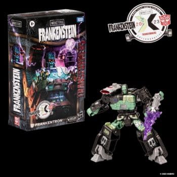 Hasbro Debuts Universal Monsters x Transformers Figure: Frankentron