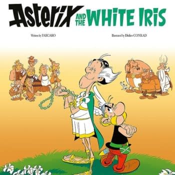 New Cover To Asterix And The White Iris, Revealed