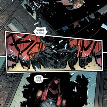 Interior preview page from Batman/Catwoman: The Gotham War - Red Hood #1