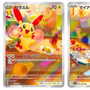 Pokémon TCG Japan’s Raging Surf: Plusle & Minun Illustrations
