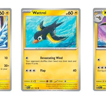 The Cards of Pokémon TCG: Paldea Evolved Part 19: Wattrel Line