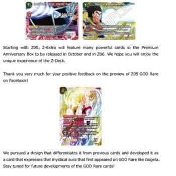 Dragon Ball Super Card Game Sets New Path Forward