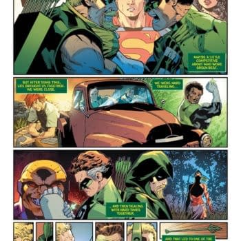 Interior preview page from Green Arrow #4