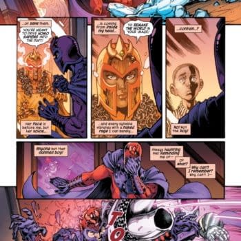 Interior preview page from MAGNETO #2 TODD NAUCK COVER