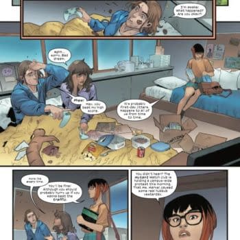 Interior preview page from MS. MARVEL: THE NEW MUTANT #2 SARA PICHELLI COVER
