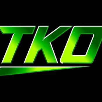 The official logo of TKO, the product of the merger between WWE and UFC